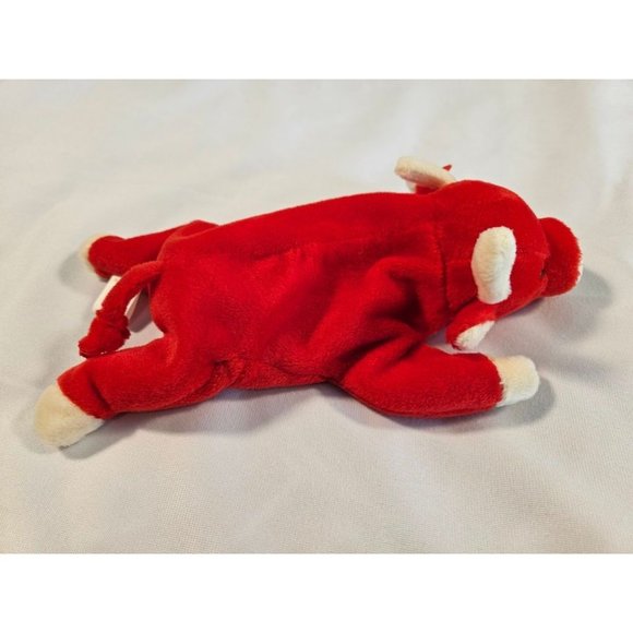 Snort the Bull TY Beanie Baby Plush Toy 1995 NEW WITH TAG - Picture 4 of 6